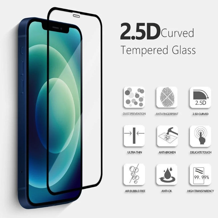 Folie Sticla Securizata, Vivimall, compatibila cu Apple iPhone 15 Pro, Sticla, Super HD Glass, Anti-static, Margini Negre, 99H OG, Transparent - vivimall.ro