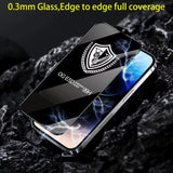 Folie Sticla Securizata, Vivimall, compatibila cu Apple iPhone 15 Pro, Sticla, Super HD Glass, Anti-static, Margini Negre, 99H OG, Transparent - vivimall.ro