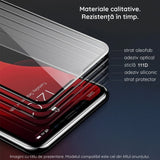 Folie Sticla Securizata pentru iPhone 16 Pro, Vivimall, Sticla de Protectie Compatibila cu Apple iPhone 16 Pro, Full Cover 111D, HD, Margini Negre, Transparenta - vivimall.ro