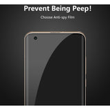 Folie Sticla securizata Flippy® compatibila cu Hawei Nova 9 Full Glue Privacy Negru - vivimall.ro