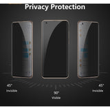 Folie Sticla securizata Flippy® compatibila cu Hawei Nova 9 Full Glue Privacy Negru - vivimall.ro