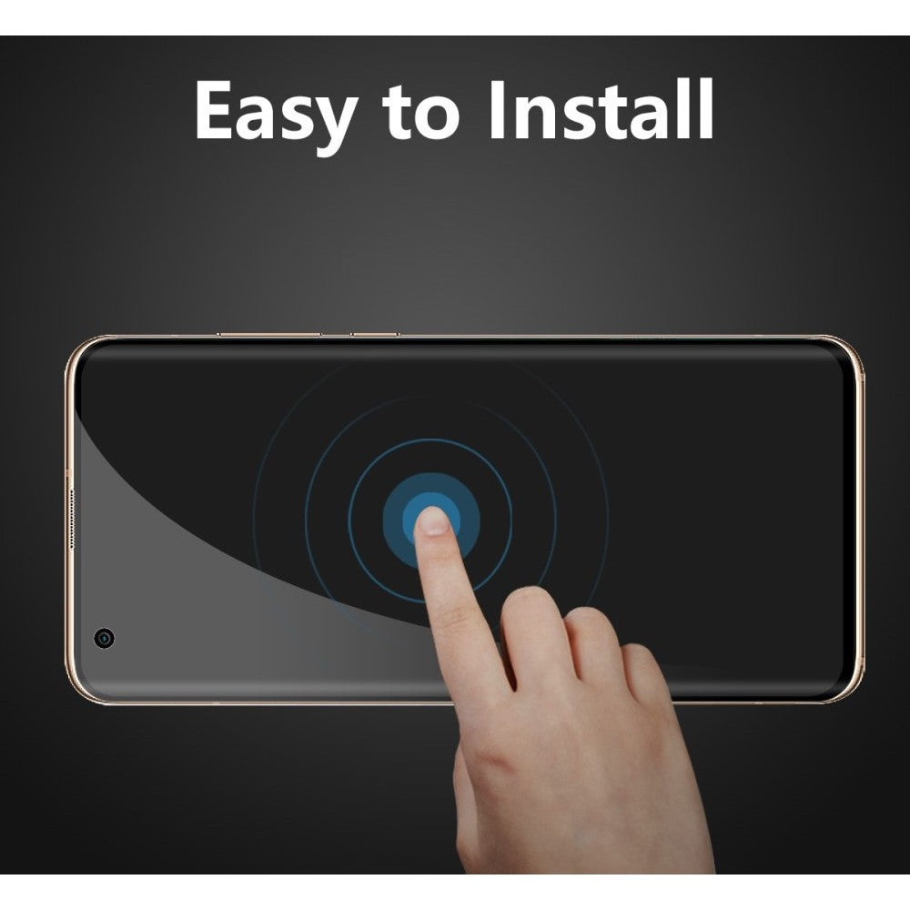 Folie Sticla securizata Flippy® compatibila cu Hawei Nova 9 Full Glue Privacy Negru - vivimall.ro