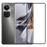 Folie Sticla Securizata, Vivimall, Compatibila cu Oppo Reno 10 Pro, Full Glue, Margini Negre, Transparent - vivimall.ro