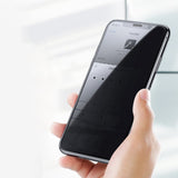 Folie Sticla securizata Flippy compatibila cu Samsung A12 Full Glue Privacy Negru - vivimall.ro