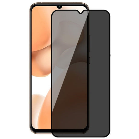Folie Sticla securizata Vivimall compatibila cu Samsung A70 Full Glue Privacy Duritate 9H Negru - vivimall.ro