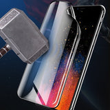 Folie Sticla Securizata pentru Samsung Galaxy A15/A15 5G, Vivimall, Sticla de Protectie pentru Samsung Galaxy A15/A15 5G, Sticla ESD, Super HD Glass, Anti-static, Margini Negre, Transparent - vivimall.ro