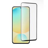 Folie Sticla Securizata, Vivimall, Compatibila cu Samsung Galaxy S24 FE, Full Cover 111D, HD, Margini Negre, Transparenta - vivimall.ro