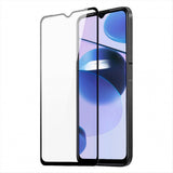 Folie Sticla Securizata, Vivimall, Pentru  Realme C53, Full Glue, Margini Negre, Transparent - vivimall.ro