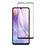 Folie Sticla Securizata, Vivimall, Pentru Redmi 13C, Full Glue, Margini Negre, Transparent - vivimall.ro