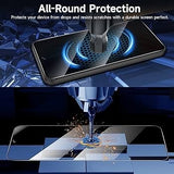 Folie Sticla Securizata, Vivimall, Pentru Samsung Galaxy S23 FE, Privacy Classic, 2.5D, Confidentialitate 35°, Negru Transparent - vivimall.ro