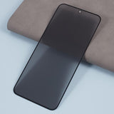 Folie Sticla Securizata, Vivimall, Pentru Samsung Galaxy S23 FE, Privacy Classic, 2.5D, Confidentialitate 35°, Negru Transparent - vivimall.ro