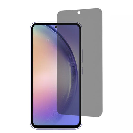 Folie privacy sticlă securizată 9H pentru Xiaomi Redmi Note 13 Pro, unghi confidențialitate 35°, vedere frontală
