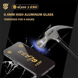 Folie Sticla Securizata pentru iPhone 16, Vivimall, Folie compatibila cu Apple iPhone 16, Sticla ESD, Super HD Glass, Anti-static, Margini Negre, Transparent - vivimall.ro