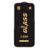 Folie Sticla Securizata pentru iPhone 16, Vivimall, Folie compatibila cu Apple iPhone 16, Sticla ESD, Super HD Glass, Anti-static, Margini Negre, Transparent - vivimall.ro
