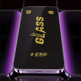 Folie Sticla Securizata pentru iPhone 16 Pro, Vivimall, Folie compatibila cu Apple iPhone 16 Pro, Sticla ESD, Super HD Glass, Anti-static, Margini Negre, Transparent - vivimall.ro