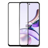 Folie Sticla Securizata pentru Motorola G13, Vivimall, Compatibila cu Motorola Moto g13, Full Glue, Margini Negre, Transparent - vivimall.ro