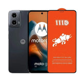 Folie Sticla Securizata pentru Motorola Moto G34 5G, Vivimall, Sticla de Protectie Compatibila cu Motorola Moto G34 5G, Full Cover 111D, HD, Margini Negre, Transparenta - vivimall.ro