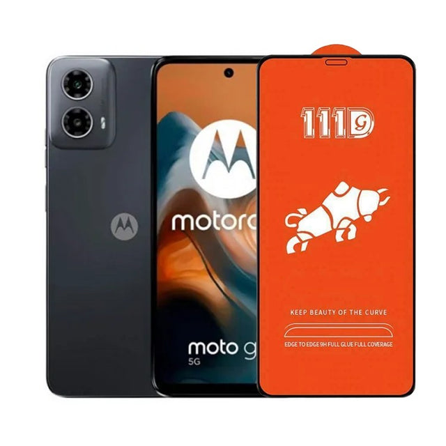 Folie Sticla Securizata pentru Motorola Moto G34 5G, Vivimall, Sticla de Protectie Compatibila cu Motorola Moto G34 5G, Full Cover 111D, HD, Margini Negre, Transparenta - vivimall.ro