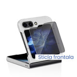 Folie Sticla Securizata pentru Samsung Galaxy Z Flip 6, Vivimall, Sticla de Protectie Compatibila cu Samsung Galaxy Z Flip 6, 2.5D, HD, Transparenta - vivimall.ro