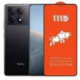 Folie Sticla Securizata pentru Xiaomi Redmi K70, Vivimall, Sticla de Protectie Compatibila cu Xiaomi Redmi K70, Full Cover 111D, HD, Margini Negre, Transparenta - vivimall.ro