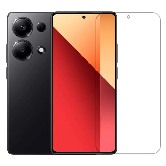 Folie Sticla Securizata pentru Xiaomi Redmi Note 13 Pro, Vivimall, Sticla de Protectie Compatibila cu Xiaomi Redmi Note 13 Pro, 2.5D, HD, Transparenta - vivimall.ro