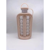 Forma pentru Gheata 2 in 1 Portabila, Vivimall, sub Forma de Sticla, Sfere, Diametru 3 cm, Multifunctional, 17 Bilute, 27.5 x 11.4 x 5.5 cm, Culoare Roz Pal - vivimall.ro