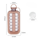 Forma pentru Gheata 2 in 1 Portabila, Vivimall, sub Forma de Sticla, Sfere, Diametru 3 cm, Multifunctional, 17 Bilute, 27.5 x 11.4 x 5.5 cm, Culoare Roz Pal - vivimall.ro