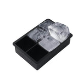 Forma Pentru Gheata, 6 Forme Patrate Cu Capac, Din Silicon, 17 X 12 X 6 Cm, Negru - vivimall.ro