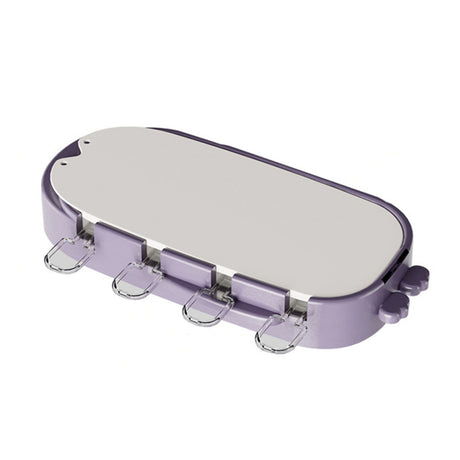 Forma Pentru Inghetata 4 Compartimente, Forme Cu Animalute, Materialsilicon Si Abs, 21 X 12.8 X 3Cm - vivimall.ro