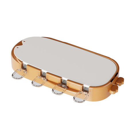 Forma Pentru Inghetata 4 Compartimente, Forme Cu Animalute, Materialsilicon Si Abs, 21 X 12.8 X 3Cm - vivimall.ro