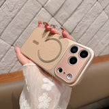 Carcasa Magnetica Mata, Flippy, pentru iPhone 17 Pro, Argintiu