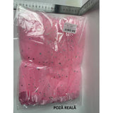 Fusta LED pentru Copii, Vivimall, Tutu de Balet pentru Fetite cu Luminite Multicolore Incorporate, Model Stelute, 30 cm Lungime, Roz - vivimall.ro