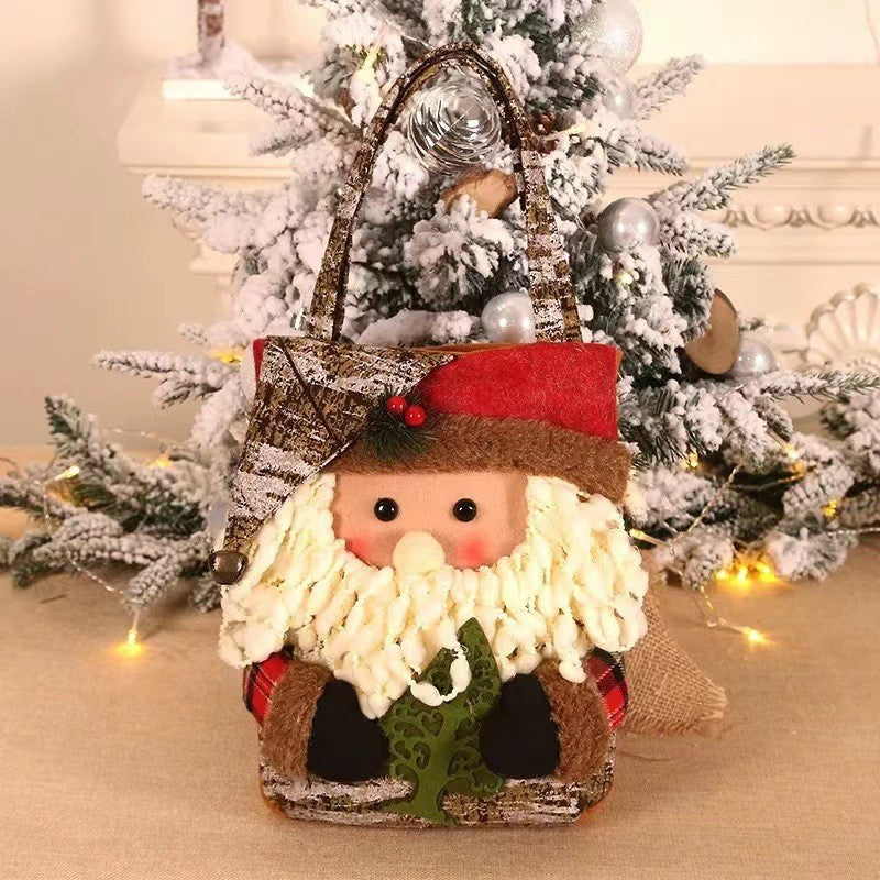 Geanta Pentru Cadouri De Craciun, Decoratiune Sarbatori - vivimall.ro
