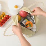 Geanta Termoizolanta pentru Copii, Flippy, 23x13x19 cm, Model Imprimeu Ursulet Astronaut, din Folie de Aluminiu si Panza Oxford, Albastru/Rosu