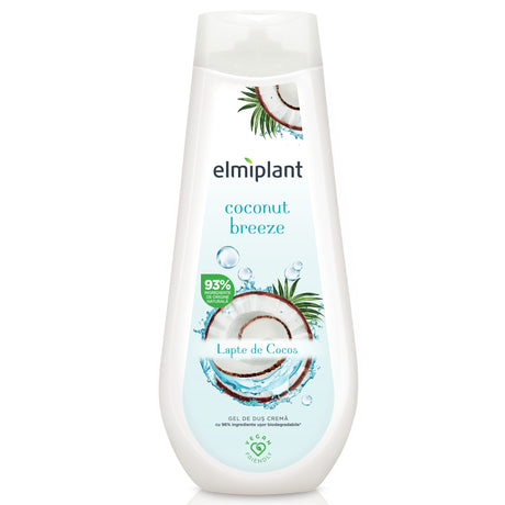 Gel de Dus Crema, Elmiplant, Coconut Breeze, 750 ml - vivimall.ro