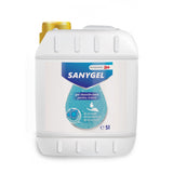 Gel dezinfectant pentru maini pe baza de etanol denaturat, Sanygel, 5000 ml - vivimall.ro