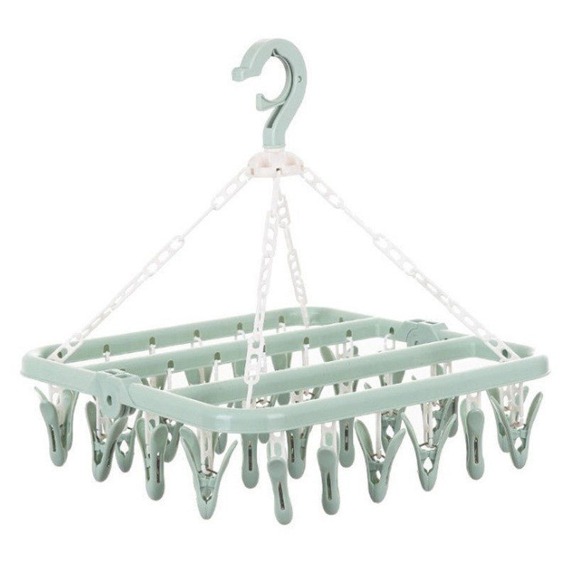 Uscator De Rufe 32 De Cleme, Plastic, Pliabil, Rotire 360 Grade, 32X32 Cm - vivimall.ro