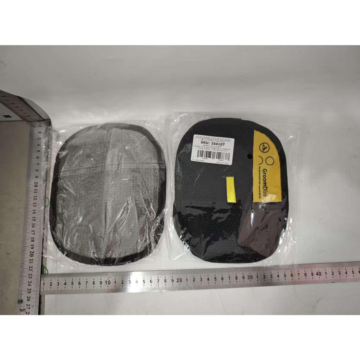 Manusa pentru Indepartarea Parului de Animale, Flippy, din Panza, 24 x 16 cm, Negru