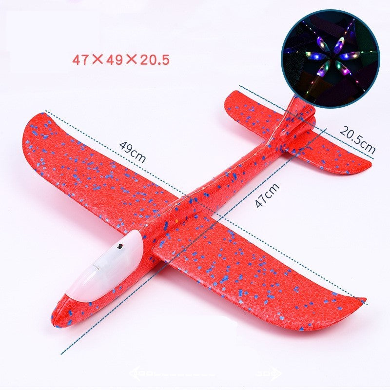 Avion 47 Cm Cu Lumini Pe Cap | GlowPlane