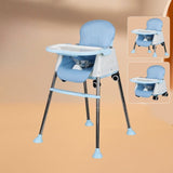 Scaun De Masa Pliabil 3In1, Reglabil, Multifunctional, 3 Pozitii, Masuta Si Husa Detasabile, Roti, Centura De Siguranta, Ajustare Inaltime