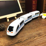 Set Circuit Trenulet din Lemn, Flippy, Locomotiva Electrica cu Sine de Lemn, 26 Piese, Jucarie Educativa Montessori, Tren de Mare Viteza, Masini de Interventie si Accesorii Oras, 3 ani+, Multicolor - vivimall.ro