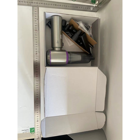 Aspirator Portabil Auto, Vivimall, pentru Casa si Masina, 3 Viteze, Incarcator Tip-C cu Incarcare Rapida, Tub Prelungitor, 2000mAh, 7 Capete de Aspirare si Suflare, 21x20x6.5 cm, Argintiu Mov - vivimall.ro