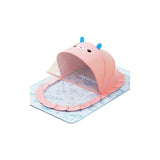 Husa Anti-Tantari, Vivimall, Pliabila, Protectie 360 Grade, Parasolar, 0-1 An, 60 x 55 x 5 cm, Roz - vivimall.ro