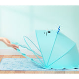 Husa Anti-Tantari, Vivimall, Pliabila, Protectie 360 Grade, Parasolar, 0-1 An, 60 x 55 x 5 cm, Albastru - vivimall.ro