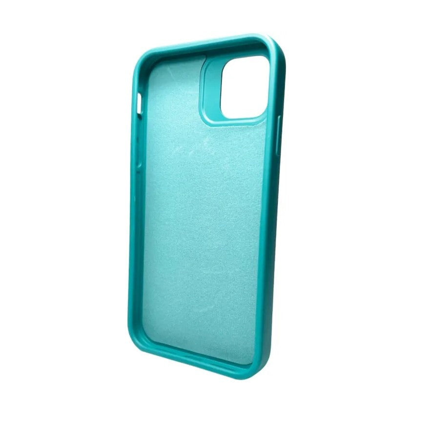 Husa Apple iPhone 13 Pro, Vivimall, din Silicon Lichid, Interior din Microfibra, Lentile Fosforescente de Protectie Camera, Anti Amprenta, Rezistenta la Socuri, Bleu - vivimall.ro