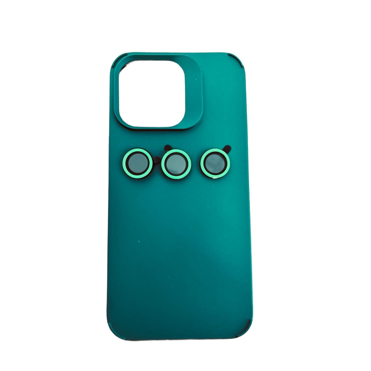 Husa Apple iPhone 13 Pro, Vivimall, din Silicon Lichid, Interior din Microfibra, Lentile Fosforescente de Protectie Camera, Anti Amprenta, Rezistenta la Socuri, Verde - vivimall.ro