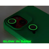 Husa Apple iPhone 14 Pro Max, Vivimall, din Silicon Lichid, Interior din Microfibra, Lentile Fosforescente de Protectie Camera, Anti Amprenta, Rezistenta la Socuri, Verde - vivimall.ro