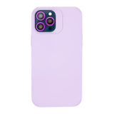 Husa Apple iPhone 15, Vivimall, din Silicon Lichid, Interior din Microfibra, Lentile Fosforescente de Protectie Camera, Anti Amprenta, Rezistenta la Socuri, Mov - vivimall.ro