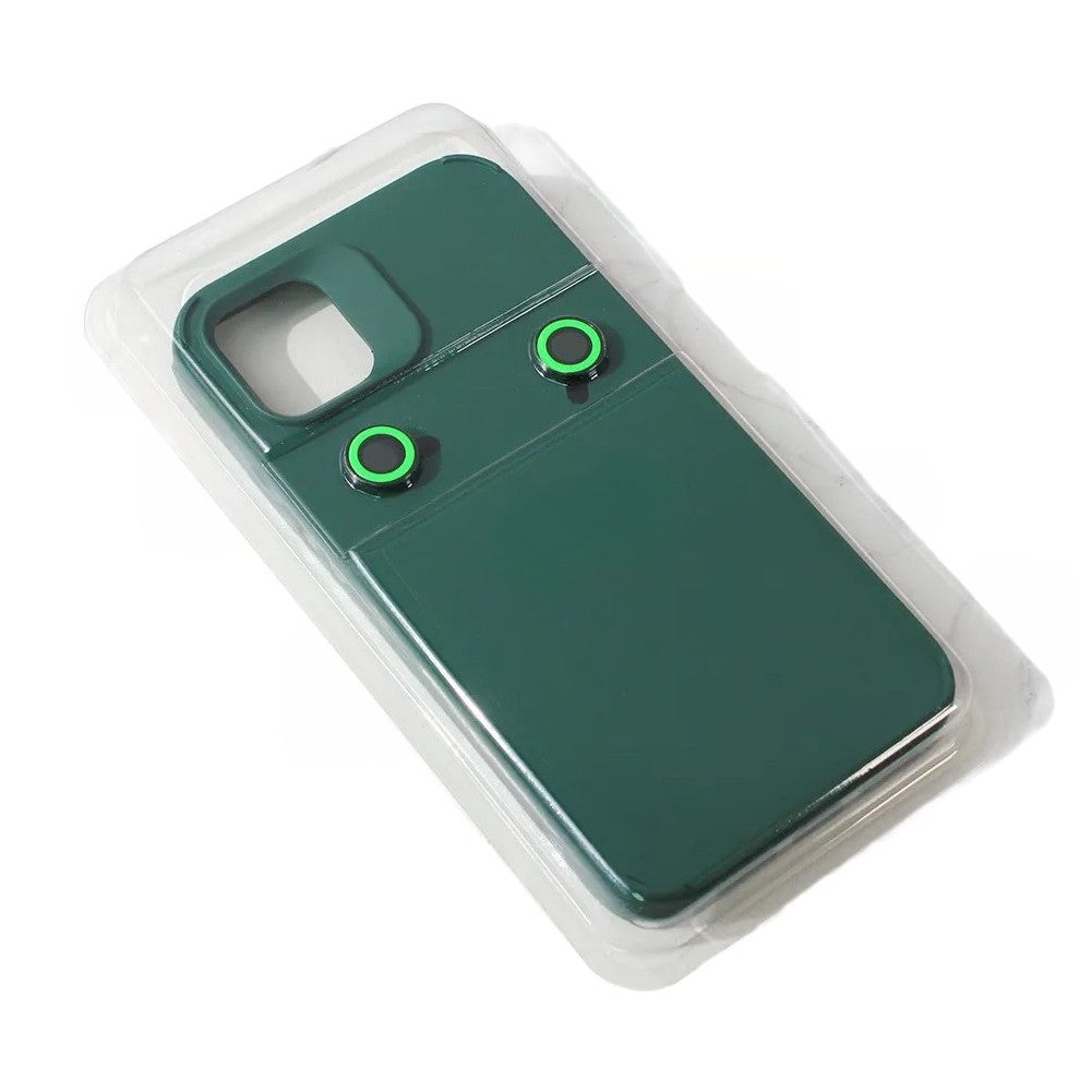 Husa Apple iPhone 15 Pro, Vivimall, din Silicon Lichid, Interior din Microfibra, Lentile Fosforescente de Protectie Camera, Anti Amprenta, Rezistenta la Socuri, Verde - vivimall.ro