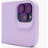 Husa Apple iPhone 15 Pro Max, Vivimall, din Silicon, Interior din Microfibra, Protectie Camera, Design Modern, Rezistenta la Impact, Lila - vivimall.ro